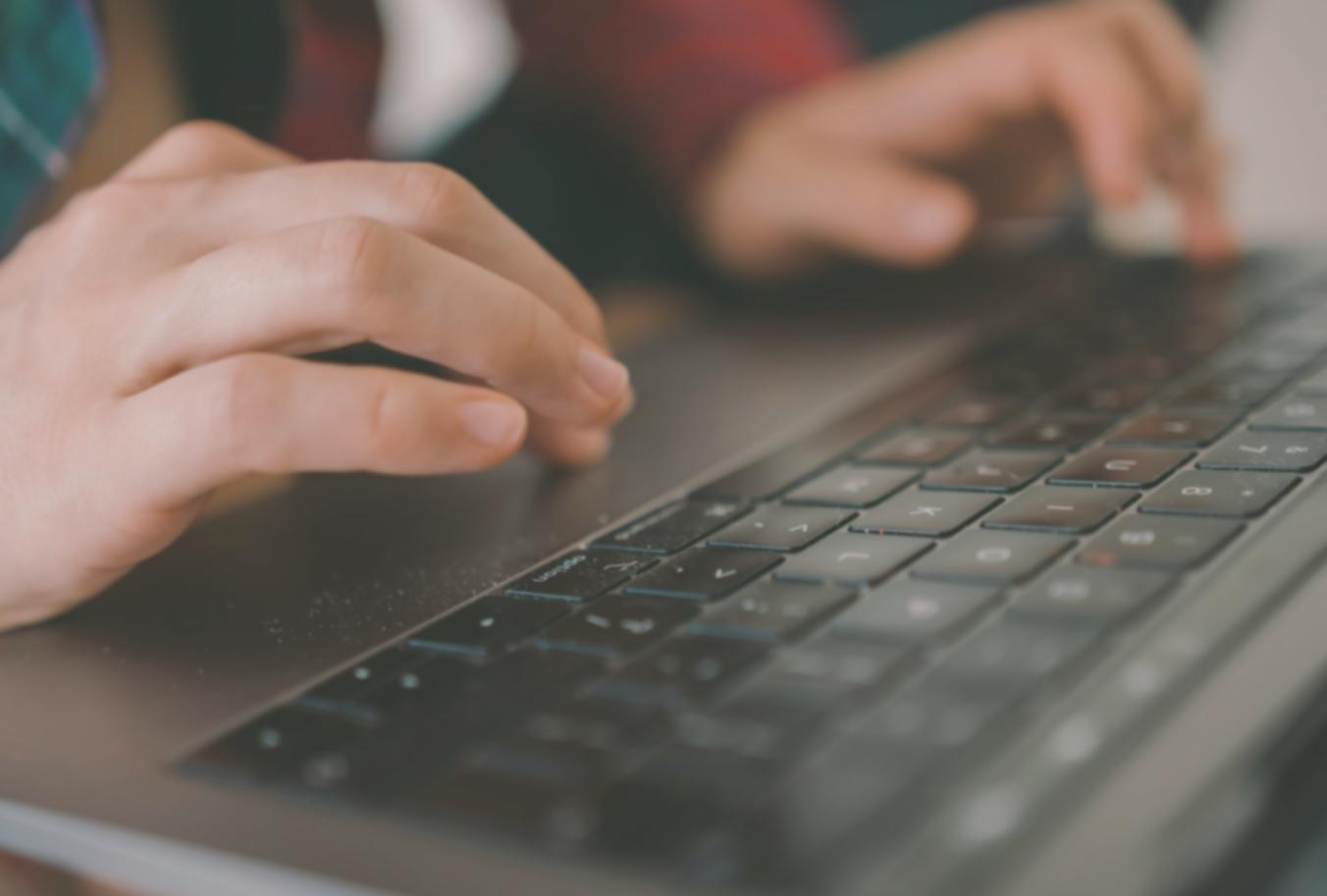 Final website design showing modern professional interface